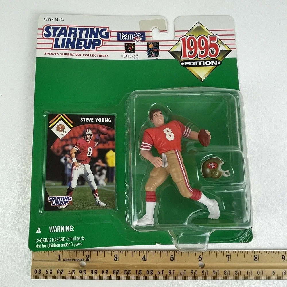 Starting Lineup 1995 Edition Steve Young San Francisco 49ers NFL Action Figure